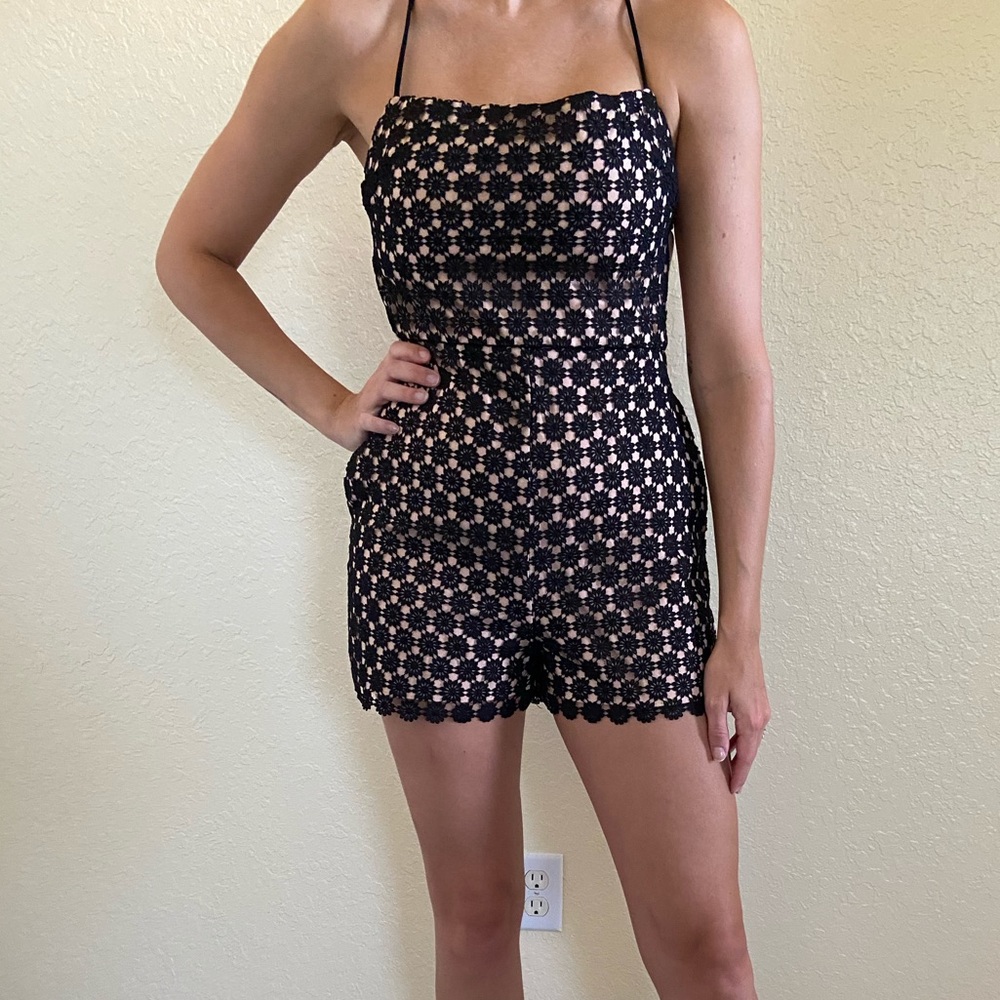 NBD Open Back Romper